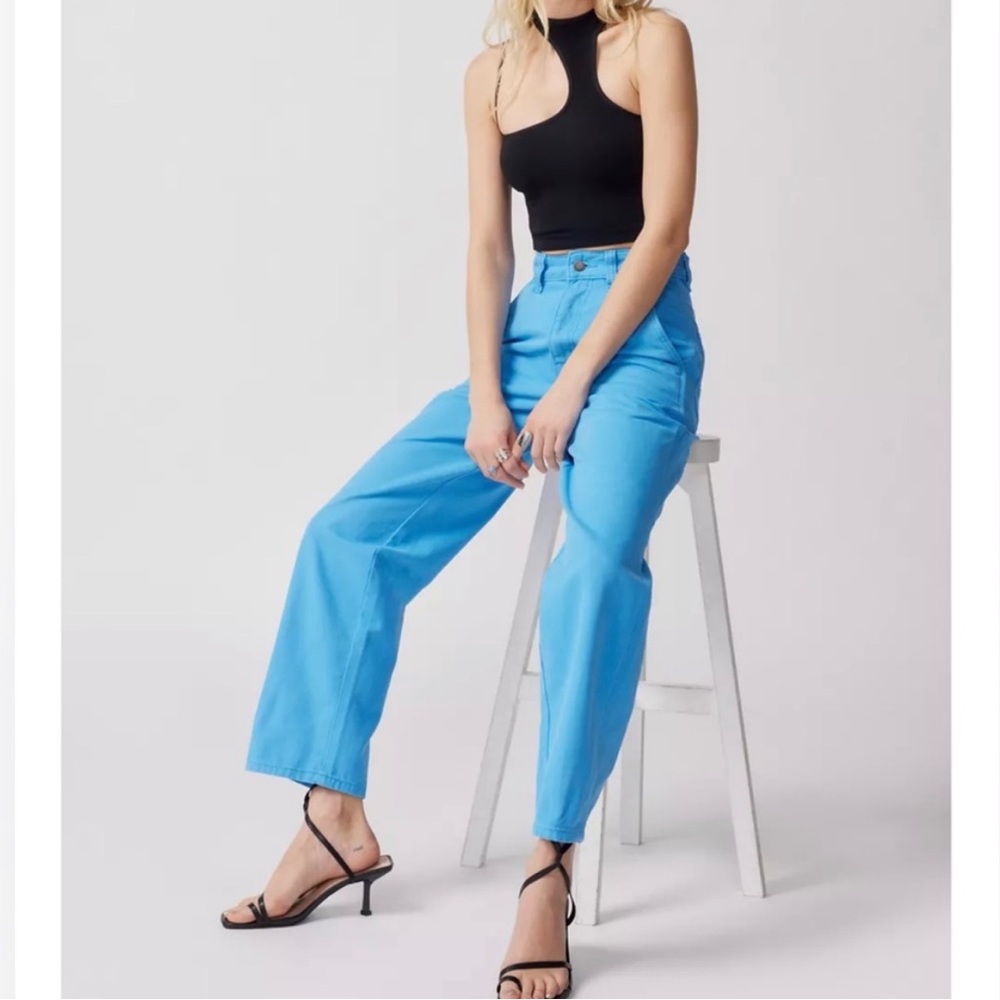 Dickies Carpenter pant blue size 4 NWT